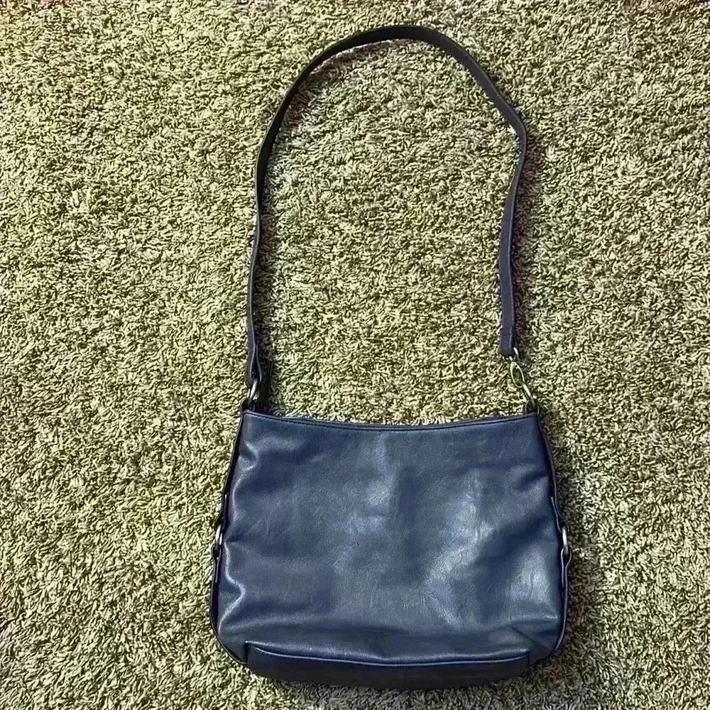 INC International Concepts Crossbody Blueish/Gray NWOT​ - Picture 2 of 7